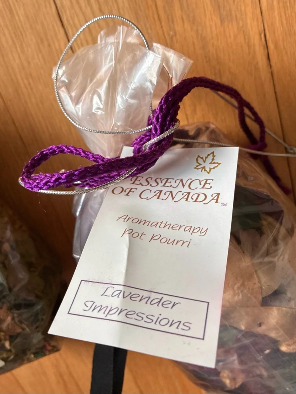 Potpourri Bags, 3 Sealed Bags, New Vintage, Wildflowers, Rose, Lavender